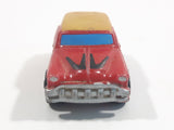 1987 Galoob Micro Machines '53 Chevy Delivery Red and Yellow Micro Mini Die Cast Toy Car Vehicle