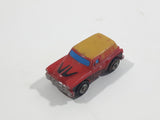 1987 Galoob Micro Machines '53 Chevy Delivery Red and Yellow Micro Mini Die Cast Toy Car Vehicle