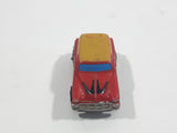 1987 Galoob Micro Machines '53 Chevy Delivery Red and Yellow Micro Mini Die Cast Toy Car Vehicle