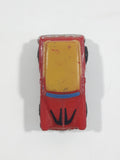 1987 Galoob Micro Machines '53 Chevy Delivery Red and Yellow Micro Mini Die Cast Toy Car Vehicle