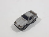 1987 Galoob Micro Machines 1980s Ford Mustang Silver Grey Micro Mini Die Cast Toy Car Vehicle