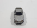 1987 Galoob Micro Machines 1980s Ford Mustang Silver Grey Micro Mini Die Cast Toy Car Vehicle