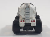 1987 Road Champs Oil Tanker Fuel Truck Black White Micro Mini Die Cast Toy Car Vehicle