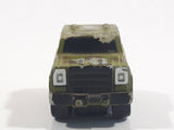1987 Funrise Chevy Blazer Ford Bronco #18 Army Green Micro Mini Die Cast Toy Car Vehicle