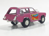 Vintage Tootsie Toy Vega Pink Die Cast Toy Car Vehicle Made in U.S.A.