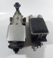 New Bright Great Western Royal Blue 55A Train Engine Locomotive with Coal Car - Smoking Oil Reservoir