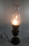 Vintage Kerosene Oil Lamp Plug In Electrical Light Lantern