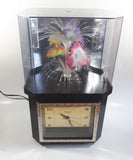 Telesonic Fiber Optic Color Changing Flower Motion Lamp Light Clock Combination