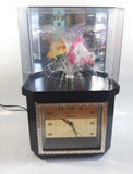Telesonic Fiber Optic Color Changing Flower Motion Lamp Light Clock Combination