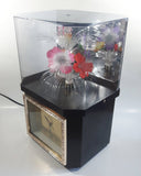 Telesonic Fiber Optic Color Changing Flower Motion Lamp Light Clock Combination