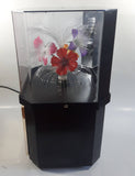 Telesonic Fiber Optic Color Changing Flower Motion Lamp Light Clock Combination