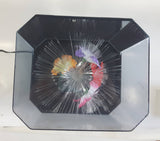 Telesonic Fiber Optic Color Changing Flower Motion Lamp Light Clock Combination