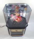 Telesonic Fiber Optic Color Changing Flower Motion Lamp Light Clock Combination