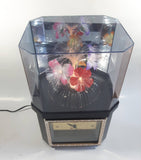 Telesonic Fiber Optic Color Changing Flower Motion Lamp Light Clock Combination