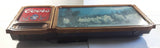 Rare Full Version Vintage 1981 Adolph Coors Beer Western Cowboy Themed Print Attachment Light Up Electric Large 38" Wide Wall Sign
