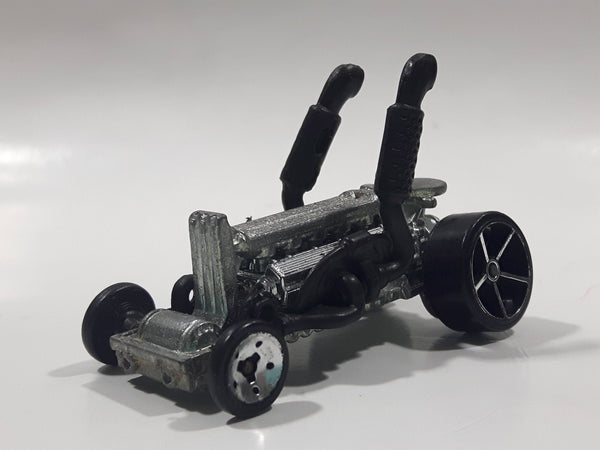 2008 Hot Wheels Dragtor Die Cast Toy Car Vehicle - Missing Engine Cover