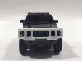 2006 McDonald's #3 Hummer Push and Go Friction Motorized Dark Blue Plastic Die Cast Toy Car Vehicle