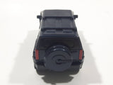 2006 McDonald's #3 Hummer Push and Go Friction Motorized Dark Blue Plastic Die Cast Toy Car Vehicle