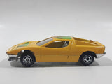 Summer Marz Karz No. 8805 Ferrari Testarossa '2001' Yellow Die Cast Toy Exotic Race Car Vehicle