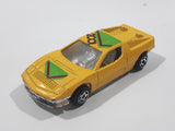 Summer Marz Karz No. 8805 Ferrari Testarossa '2001' Yellow Die Cast Toy Exotic Race Car Vehicle