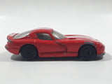 Maisto Dodge Viper Red with White Stripes Die Cast Toy Luxury Sports Car Vehicle