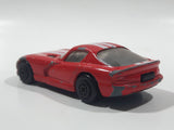 Maisto Dodge Viper Red with White Stripes Die Cast Toy Luxury Sports Car Vehicle