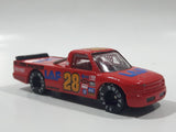 Unknown Brand Super Racing #28 LAF Racing Truck Red Die Cast Toy Car Vehicle