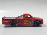 Unknown Brand Super Racing #28 LAF Racing Truck Red Die Cast Toy Car Vehicle
