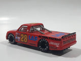 Unknown Brand Super Racing #28 LAF Racing Truck Red Die Cast Toy Car Vehicle