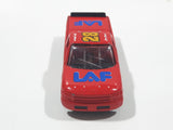 Unknown Brand Super Racing #28 LAF Racing Truck Red Die Cast Toy Car Vehicle