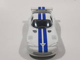 Maisto Dodge Viper GT2 White with Blue Stripes Die Cast Toy Car Vehicle