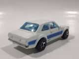 2015 Hot Wheels HW Workshop: HW Garage '70 Ford Escort RS 1600 White Die Cast Toy Car Vehicle 1/55 Scale