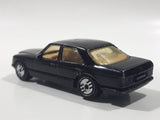 1990 Hot Wheels Park 'n Plates Mercedes 380 SEL Black Die Cast Toy Luxury Car Vehicle