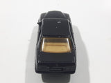 1990 Hot Wheels Park 'n Plates Mercedes 380 SEL Black Die Cast Toy Luxury Car Vehicle