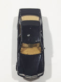 1990 Hot Wheels Park 'n Plates Mercedes 380 SEL Black Die Cast Toy Luxury Car Vehicle