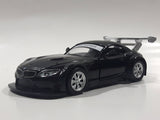 MST BMW Z4 GT3 "BMW Motorsport" 1:38 Scale Black Pullback Friction Motorized Die Cast Toy Car Vehicle