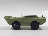 Vintage PlayArt Amphibian Jeep Light Moss Green Die Cast Toy Car Vehicle Made in Hong Kong