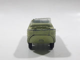 Vintage PlayArt Amphibian Jeep Light Moss Green Die Cast Toy Car Vehicle Made in Hong Kong