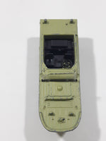 Vintage PlayArt Amphibian Jeep Light Moss Green Die Cast Toy Car Vehicle Made in Hong Kong