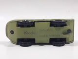 Vintage PlayArt Amphibian Jeep Light Moss Green Die Cast Toy Car Vehicle Made in Hong Kong