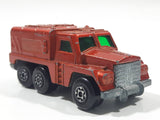 Vintage 1973 Lesney Matchbox Rolamatics No. 16 Badger Orange Radar Truck Die Cast Toy Car Vehicle