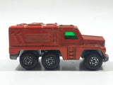 Vintage 1973 Lesney Matchbox Rolamatics No. 16 Badger Orange Radar Truck Die Cast Toy Car Vehicle