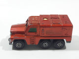 Vintage 1973 Lesney Matchbox Rolamatics No. 16 Badger Orange Radar Truck Die Cast Toy Car Vehicle