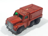 Vintage 1973 Lesney Matchbox Rolamatics No. 16 Badger Orange Radar Truck Die Cast Toy Car Vehicle