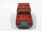 Vintage 1973 Lesney Matchbox Rolamatics No. 16 Badger Orange Radar Truck Die Cast Toy Car Vehicle