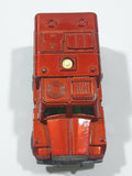 Vintage 1973 Lesney Matchbox Rolamatics No. 16 Badger Orange Radar Truck Die Cast Toy Car Vehicle