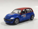 Motor Max 6016 Chrysler PT Cruiser Pepsi Blue and Red 1/64 Scale Die Cast Toy Car Vehicle