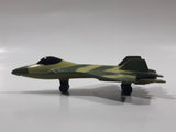 Fighter Jet Airplane Camouflage Die Cast Toy Car Vehicle