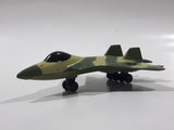 Fighter Jet Airplane Camouflage Die Cast Toy Car Vehicle