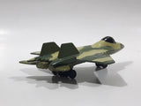 Fighter Jet Airplane Camouflage Die Cast Toy Car Vehicle